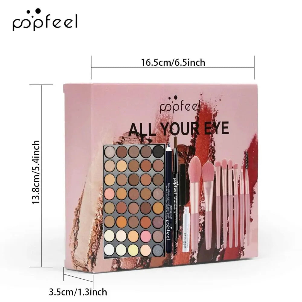 40-Color Eyeshadow Palette & Makeup Kit