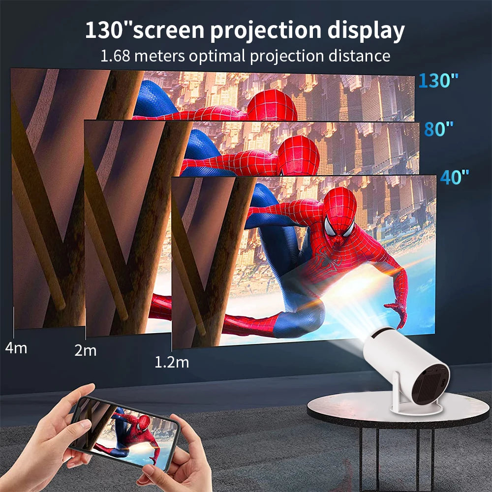 FOKO Smart Projector, Home Cinema 4K