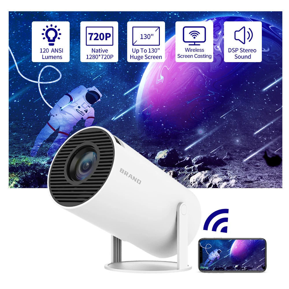 FOKO Smart Projector, Home Cinema 4K