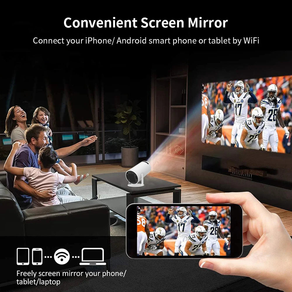 FOKO Smart Projector, Home Cinema 4K