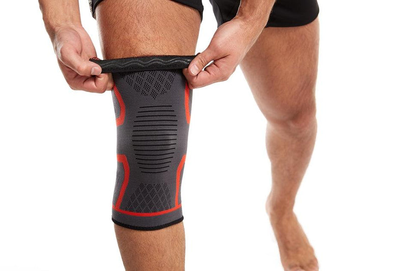 Knee Brace for Basketball and Volleyball, Elastic Compression Strap