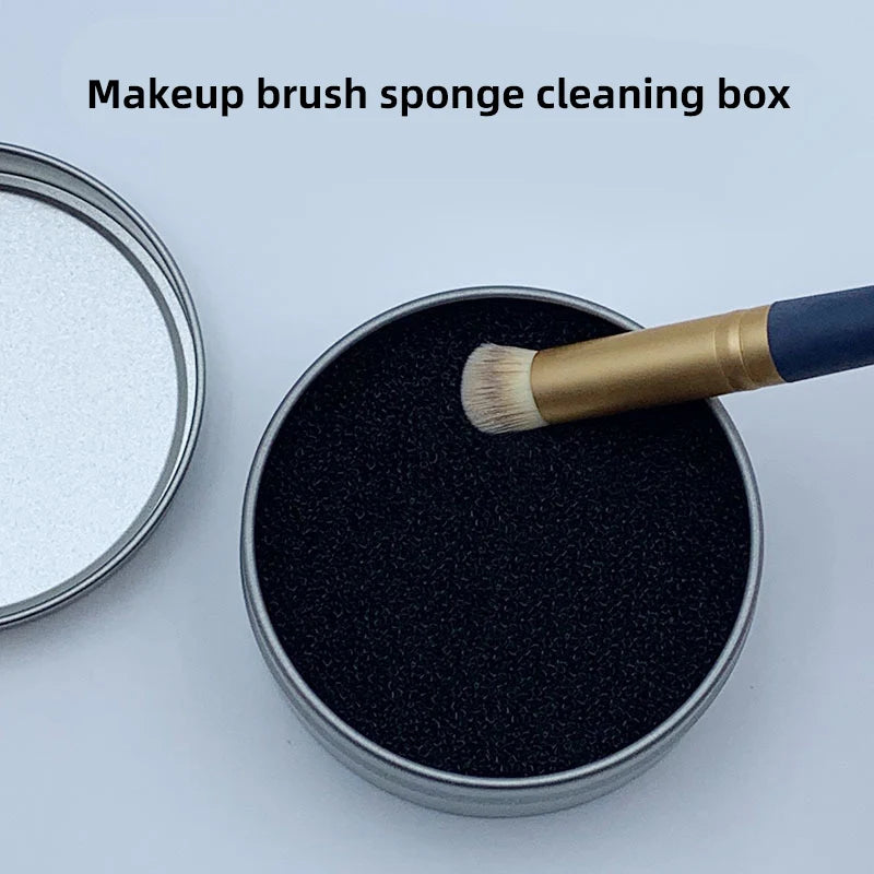 Portable Makeup Brush Cleaner Kit