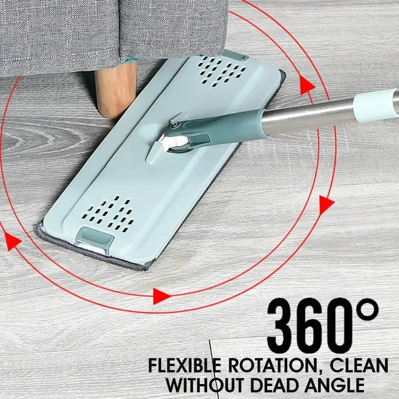 Easy Wring Flat Mop: Hands-Free Cleaning