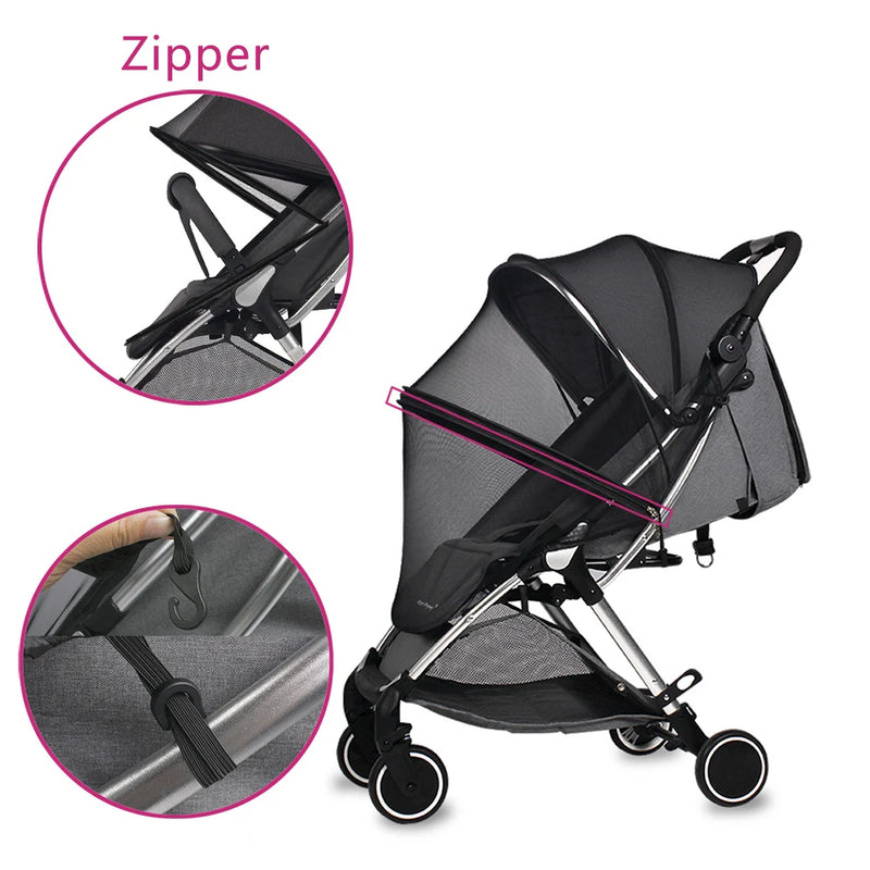 Universal Mosquito Net: Baby Stroller Protection