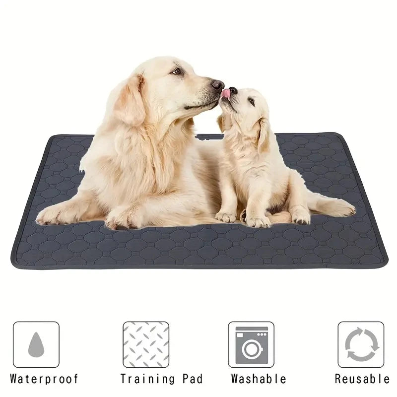 Washable Pet Pee Pad - Waterproof Dog Training Mat