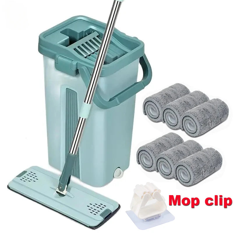 Easy Wring Flat Mop: Hands-Free Cleaning