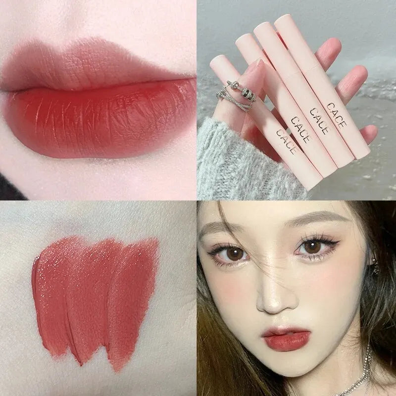 CACE Matte Lipstick Set: 4 Colors + Gift