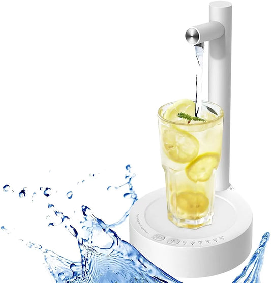 Smart Desktop Water Dispenser for 5 gallons: USB Charging, 7 Levels