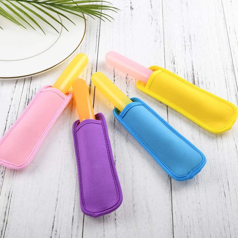 Ice Pop Sleeves: Reusable Neoprene Holders!