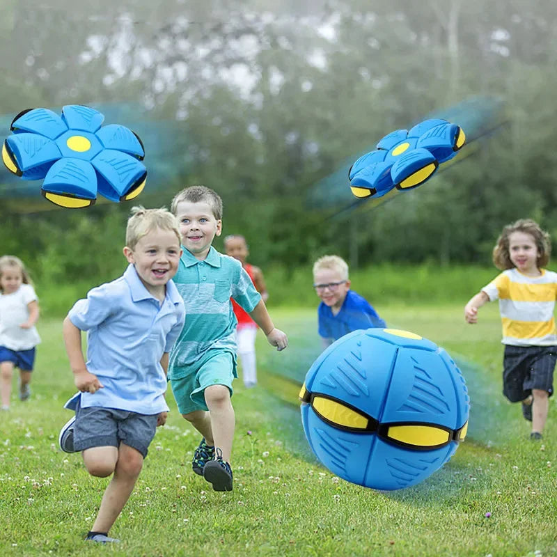 Magic Deformation UFO Dog Toy: Original Frisbee for Outdoor Training