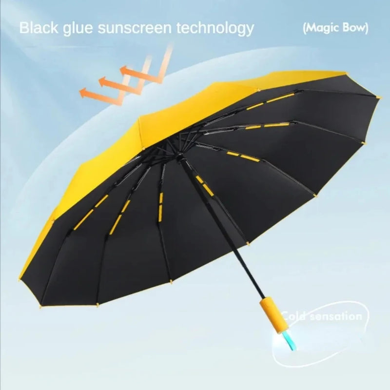 Breeze Guard XL: Ultimate Sun & Rain Protection