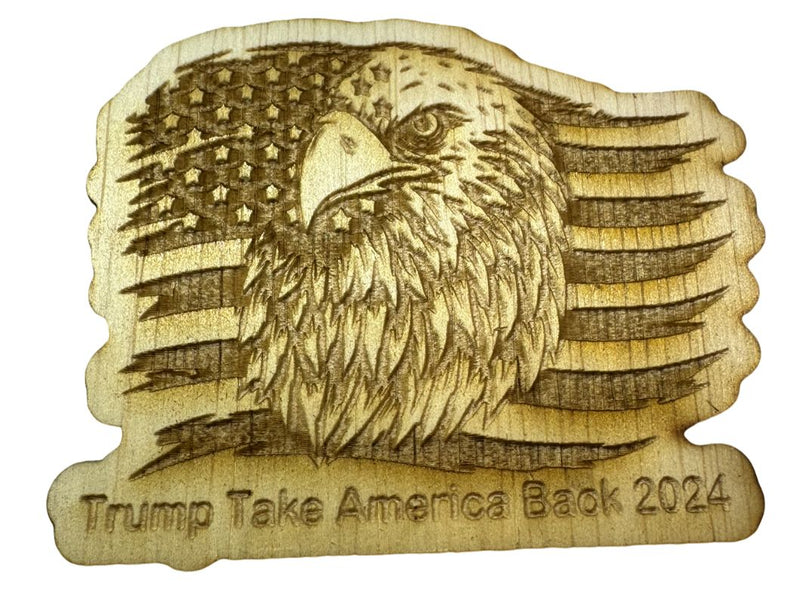 Trump Take America Back 2024, Set of MDF cup coasters with innovative profile. SET OF 4